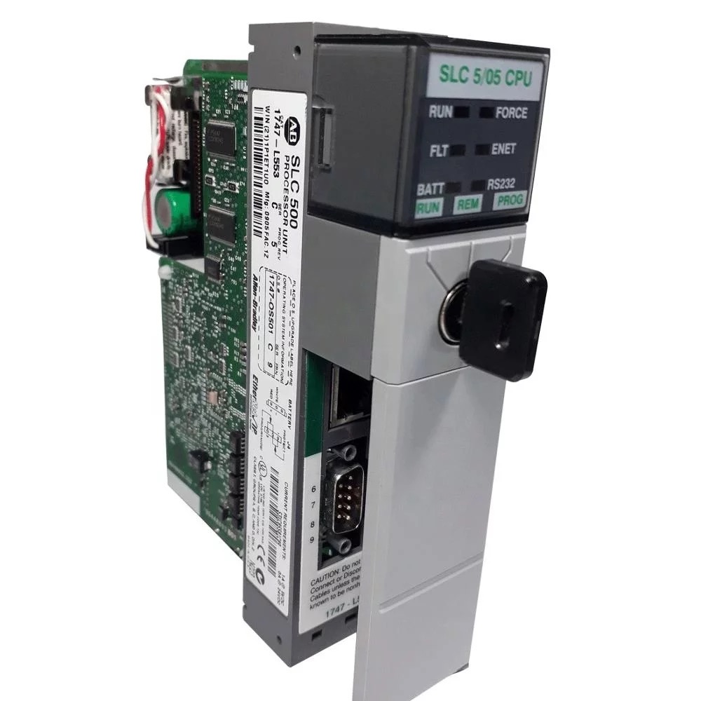 Allen-Bradley 1747-L553 SLC 5/05 Controller, 64K, Ethernet & RS-232