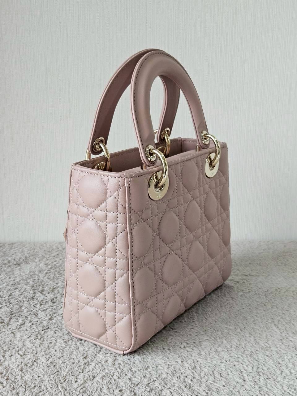 Lady Dior Small Beige