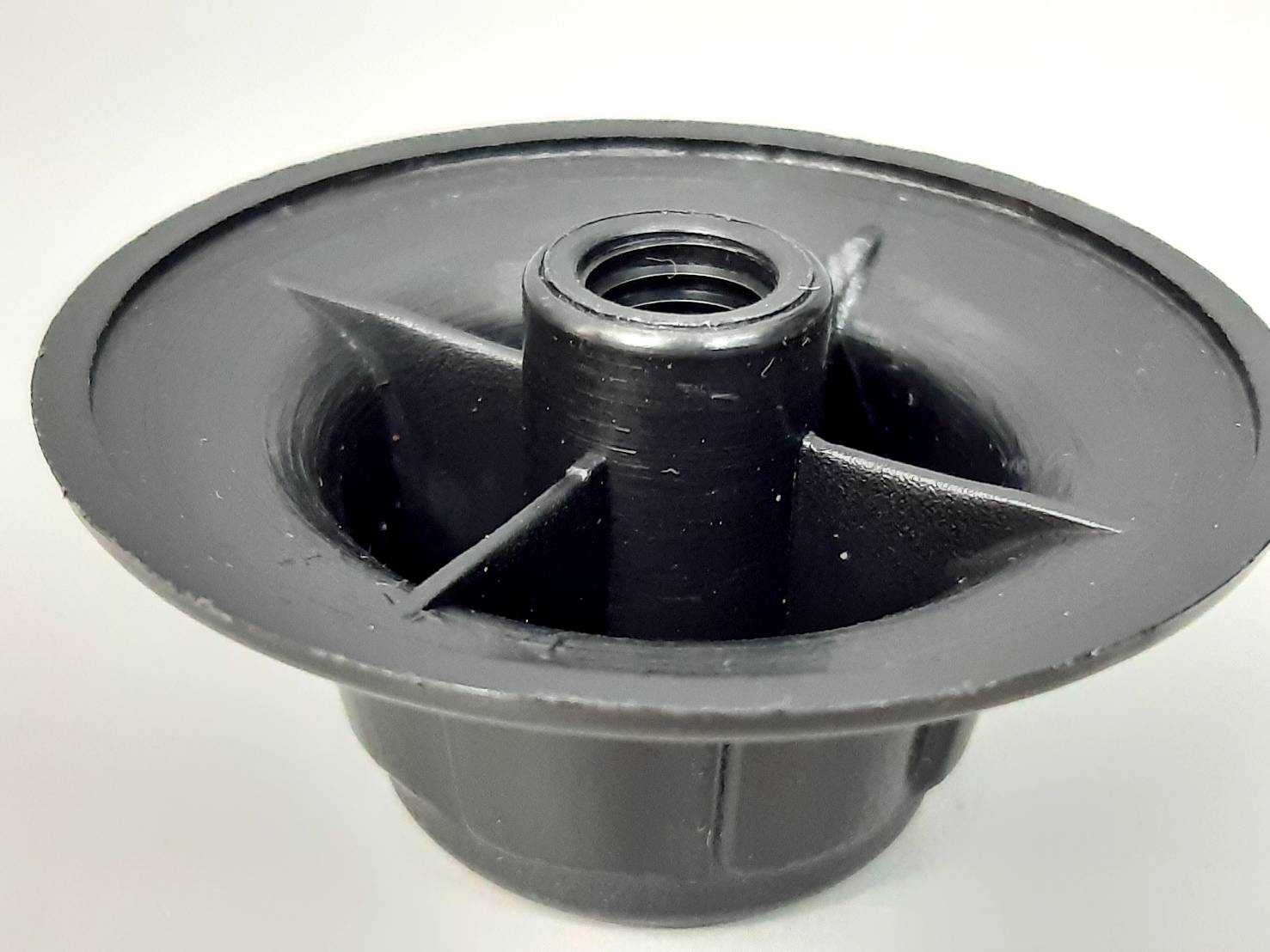 ฝาล็อคใบพัดลมสีดำ มิตซู รุ่นใหม่