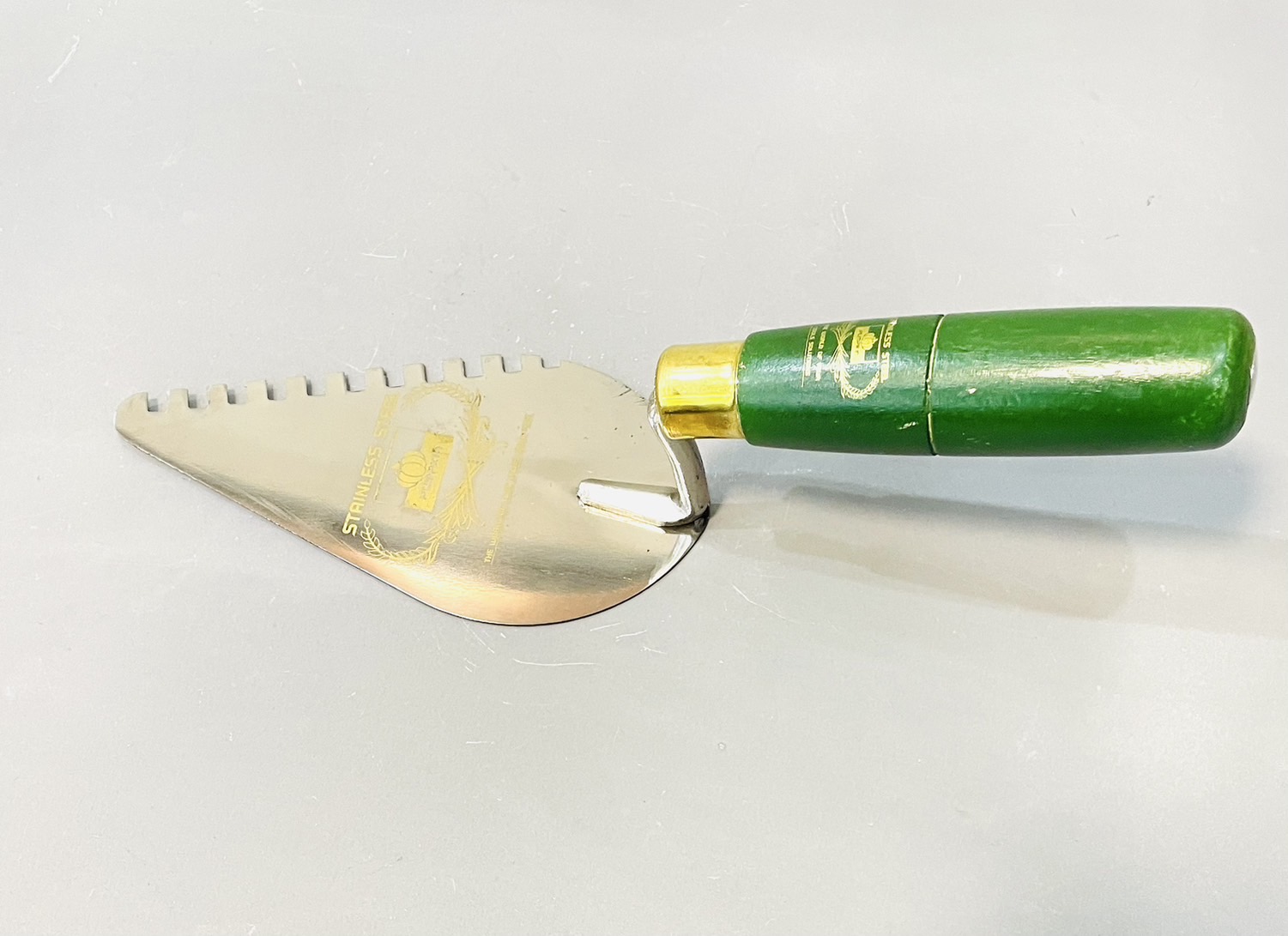 เกียงหวี 6" สแตนเลส พัมคิน (เกียงแหลมมีฟันขวา)