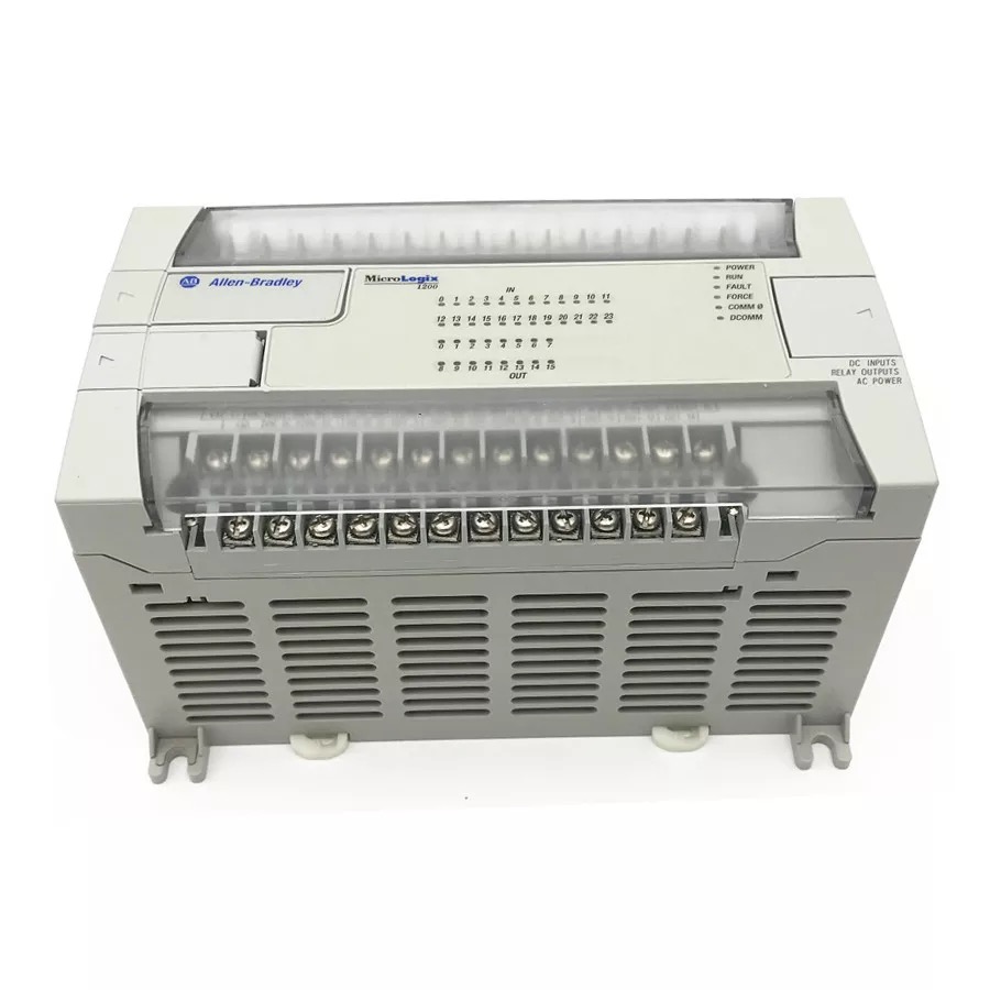 Allen Bradley 1762-L40BXB MicroLogix 1200 Controller, 24V DC, 40-Points