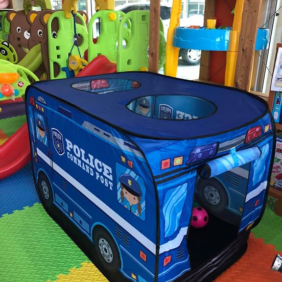 บ้านบอลรถตำรวจ Police Car พร้อมบอลเล็ก 50 ลูก