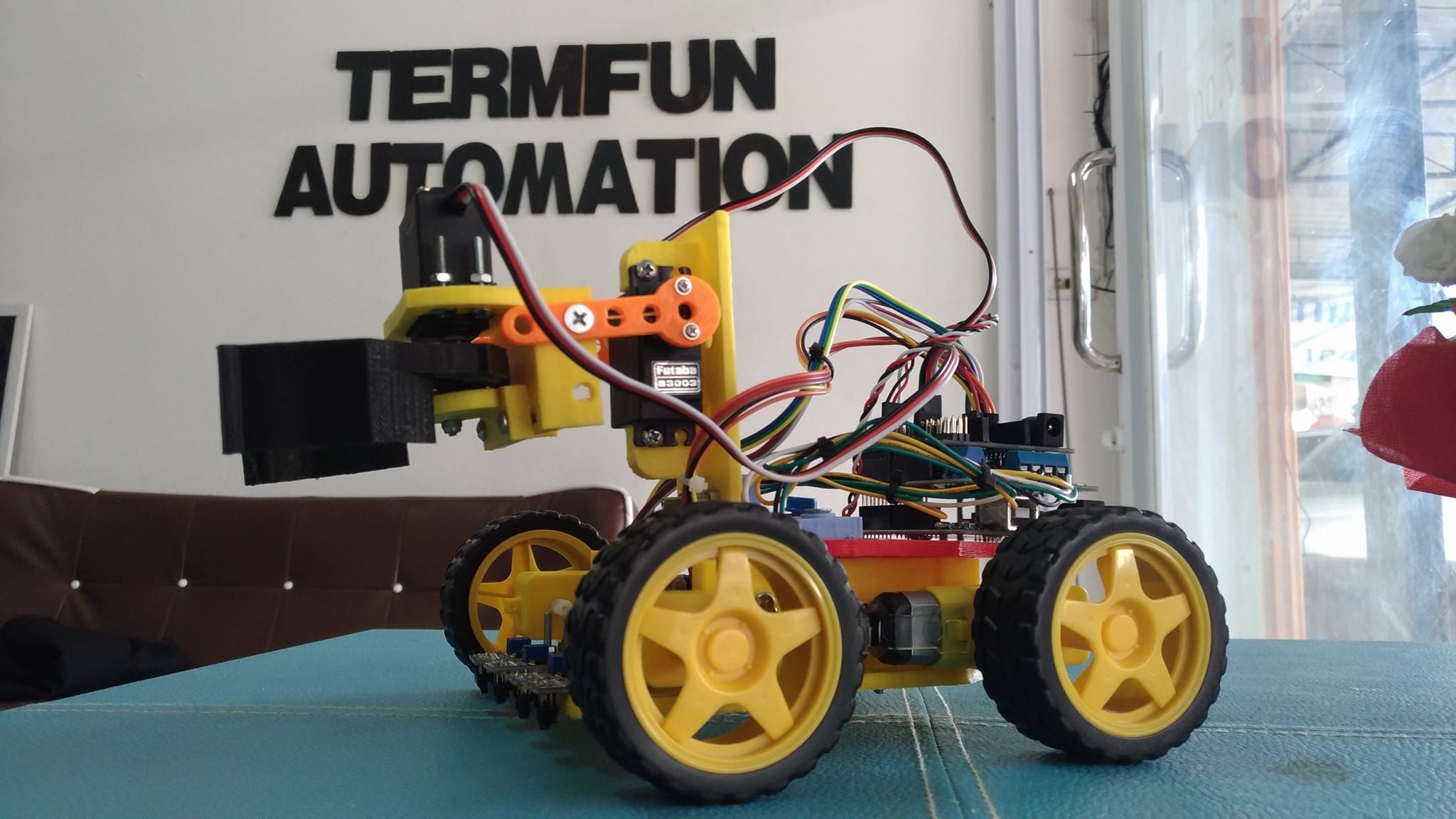 App Robot หุ่นยนต์สั่งงานผ่านแอพมือถือ สำหรับนักพัฒนาหุ่นยนต์สั่งงานผ่านแอพมือและสร้างแอพควบคุมหุ่นยนต์V3 Ex