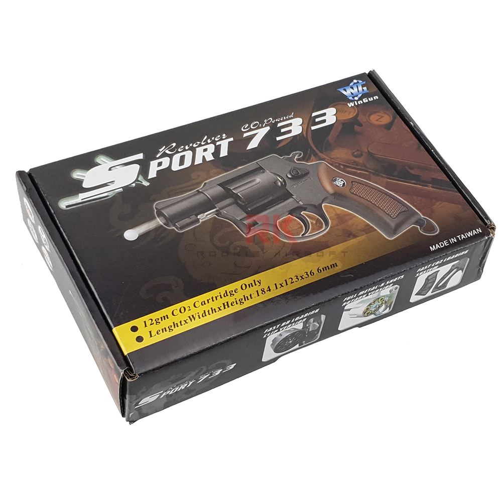 WinGun 733 2inch Co2 - Silver