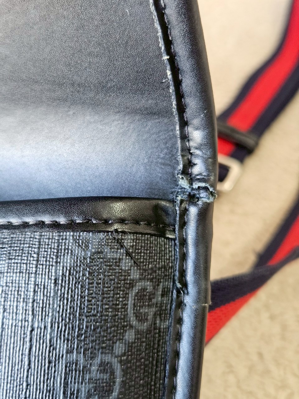 Gucci GG Black Small Beltbag