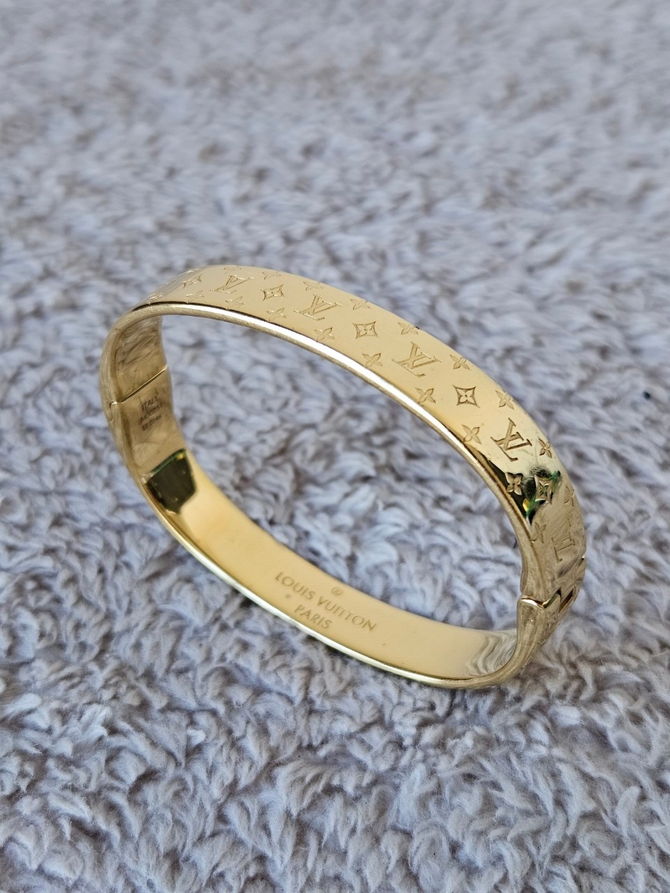 LV Nanogram Cuff M00251 size S