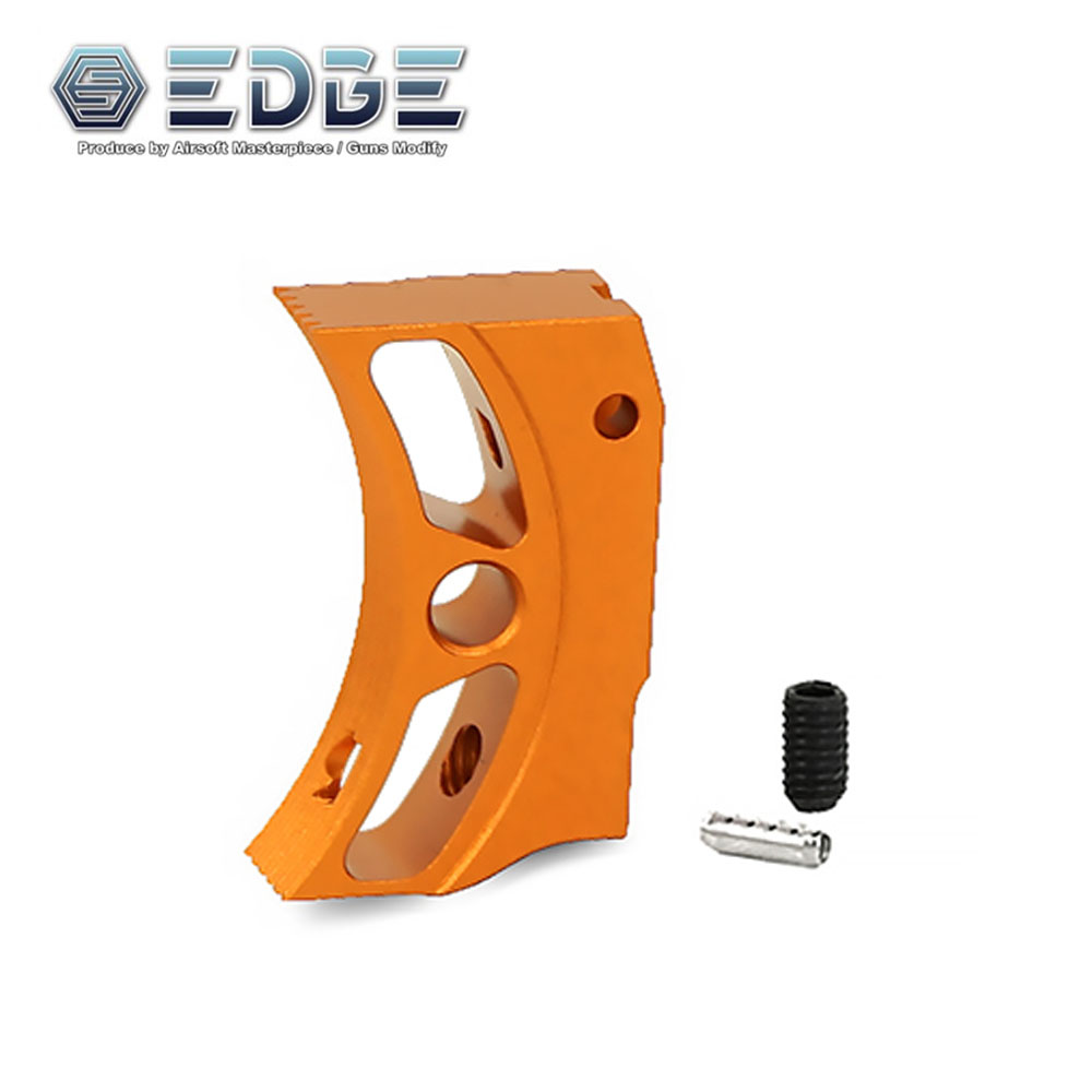 EDGE Custom "S2" Aluminum Trigger for Hi-CAPA / 1911 (Orange)