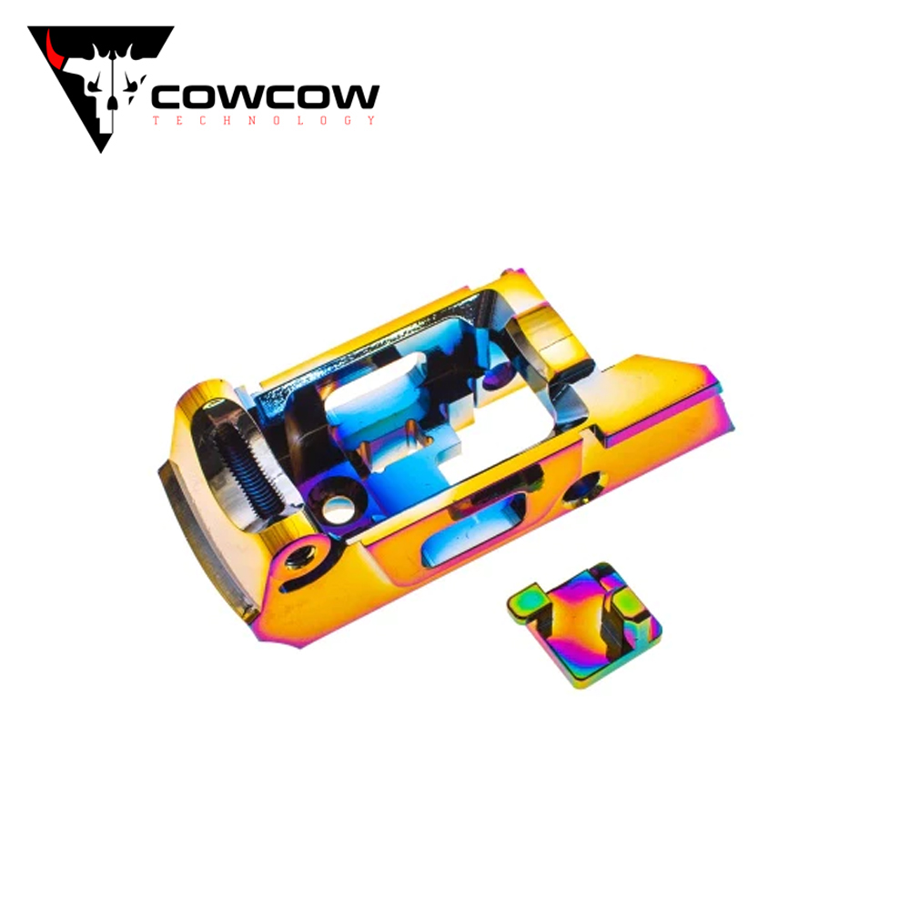 COWCOW AAP01 Aluminum Enhanced Trigger Housing - Rainbow