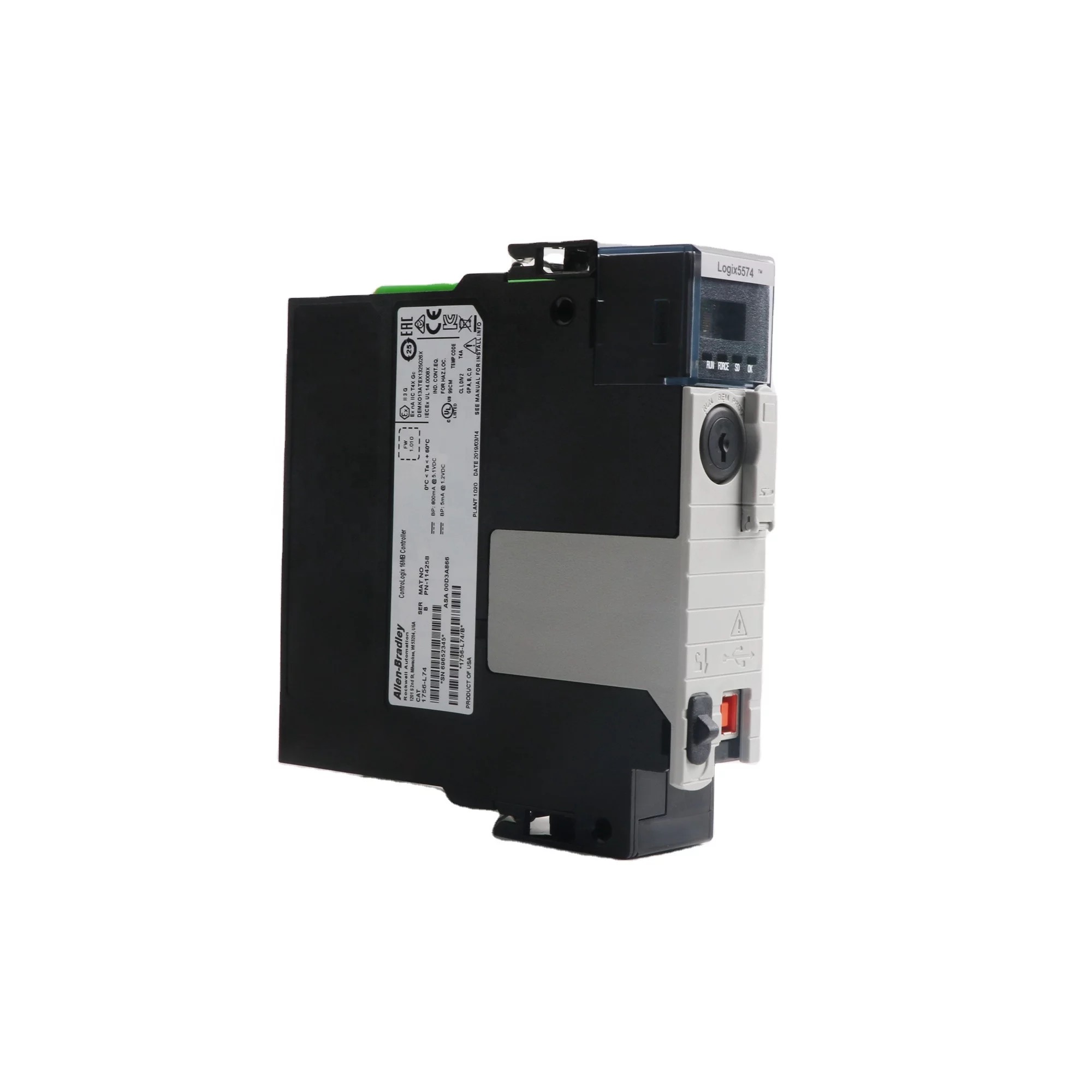 Allen-Bradley 1756-L74 ControlLogix Logix5574 Processor with 16 Mbytes Memory