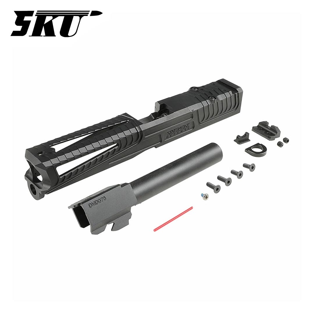 5KU CNC Aluminum Statement Defense RMR Ready Slide Set for Marui G17 Gen3 (JI-098)
