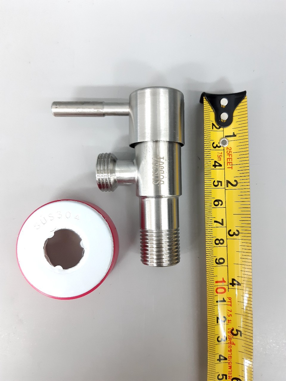 สต๊อปวาล์วลอยอัดแผง SS-221L ก้านปัด STL