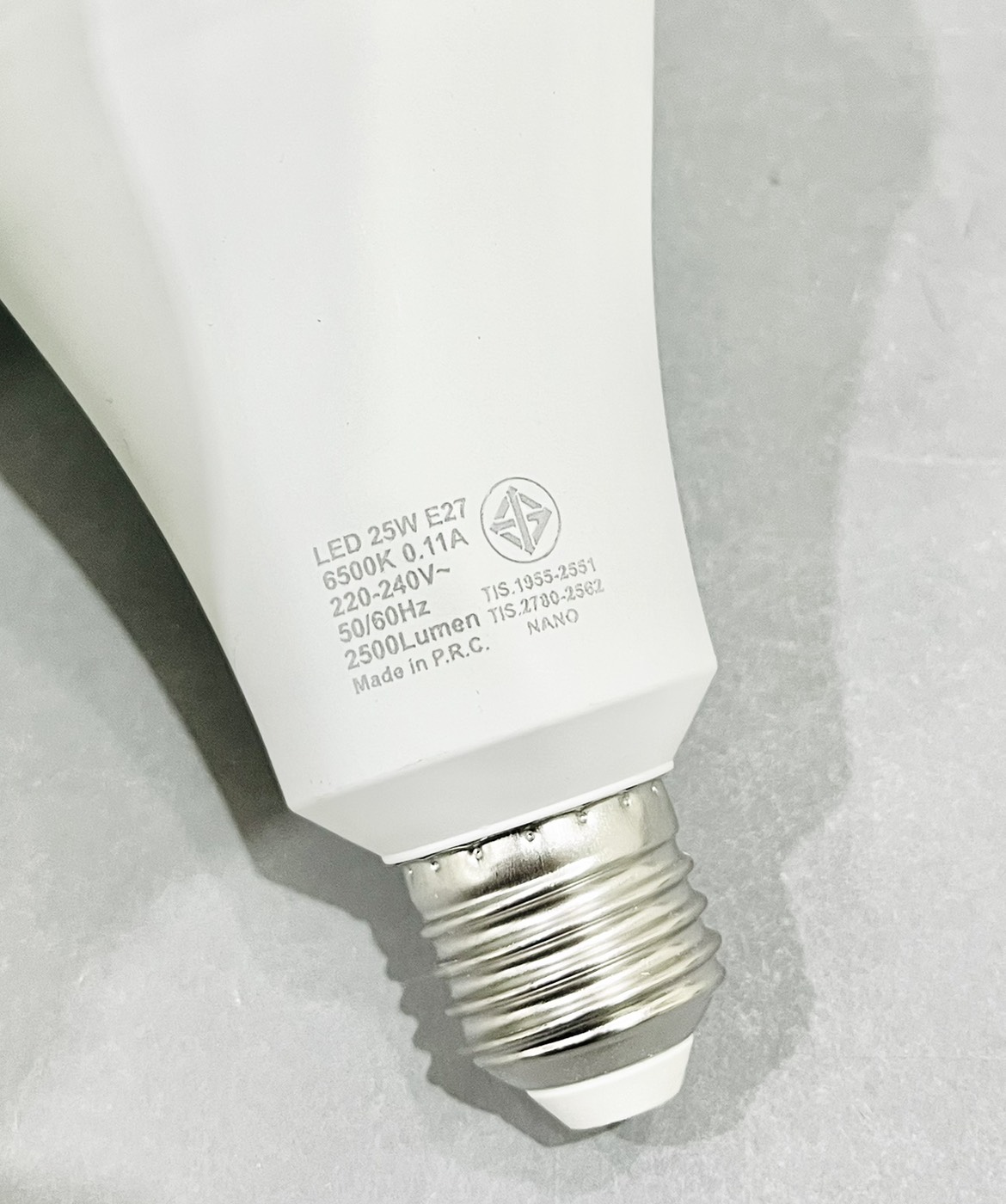 หลอด LED Bulb 25w แสงขาว Nano