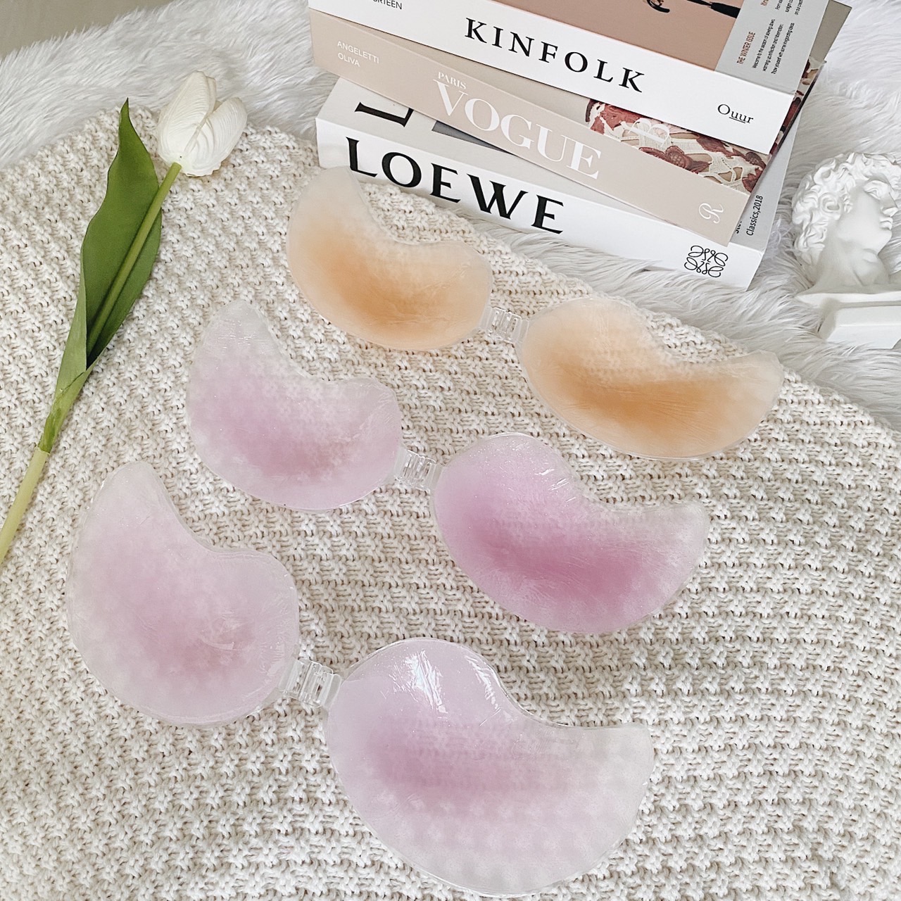 บรามะม่วงเจล บราเสริมหน้าอก บราปีกนก รุ่นเนื้อเจล เนื้อซิลิโคน