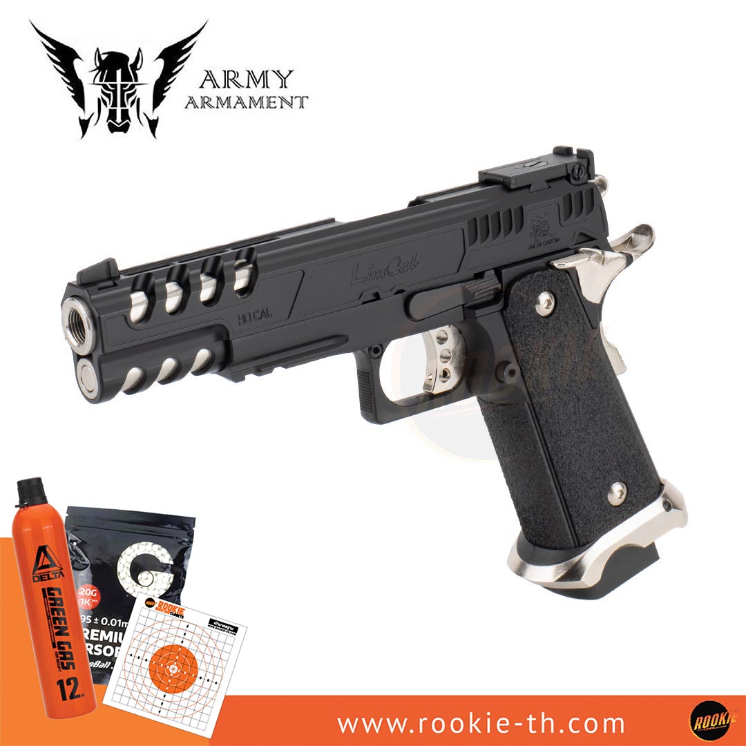 Army Armament R616-1 LimCat SpeedCat 5.1 GBB (Black)