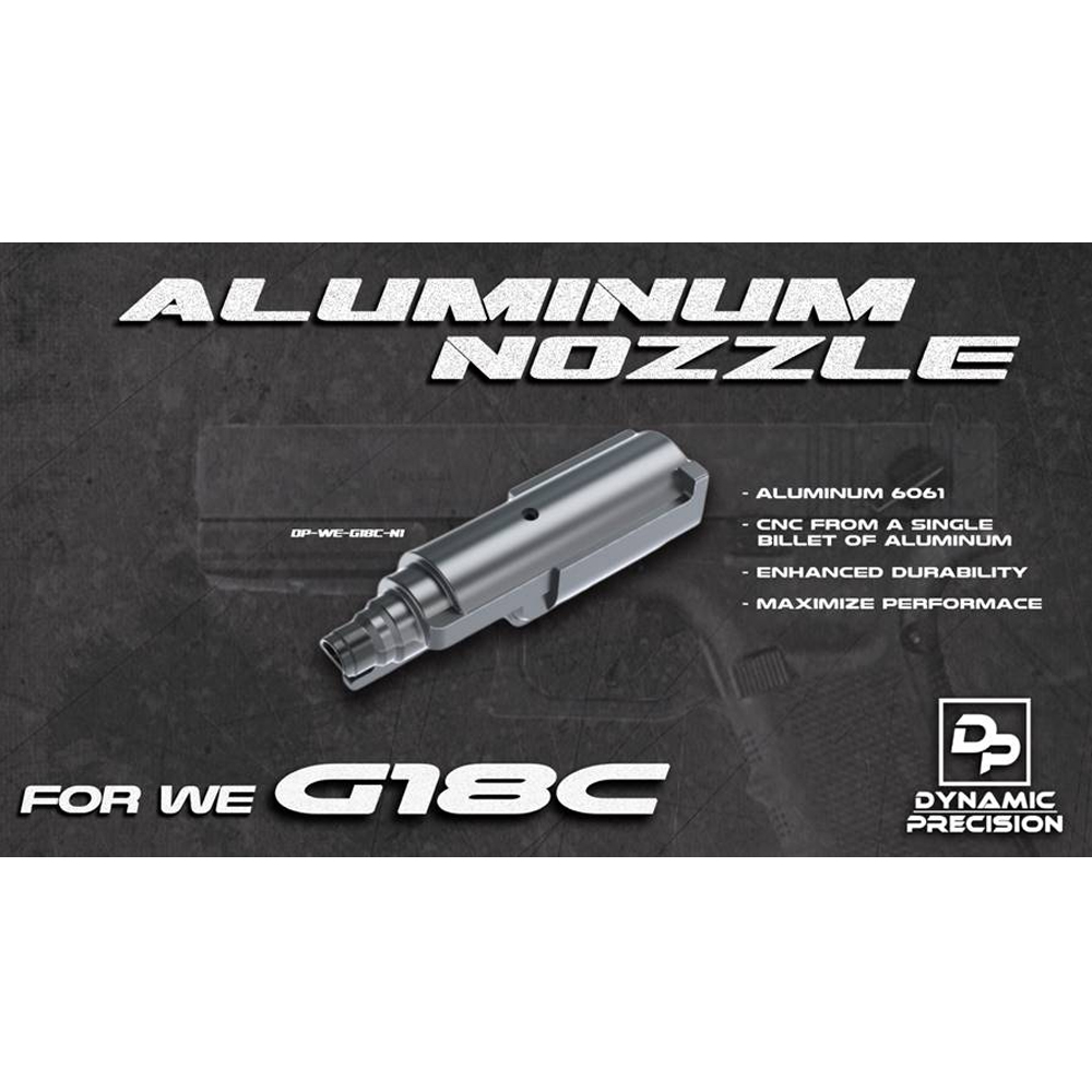 Dynamic Precision Aluminum Nozzle for WE G18