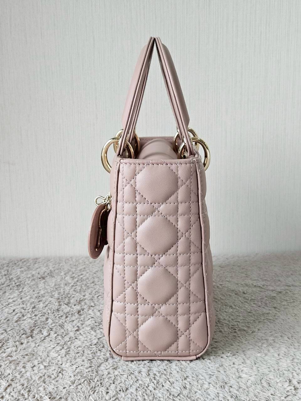 Lady Dior Small Beige