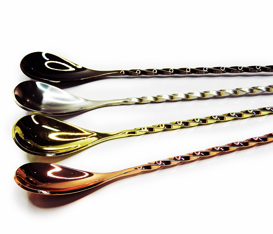 ช้อนบาร์ ยาว 30 cm. ปลายด้ามเป็นที่ผสม 1630-011