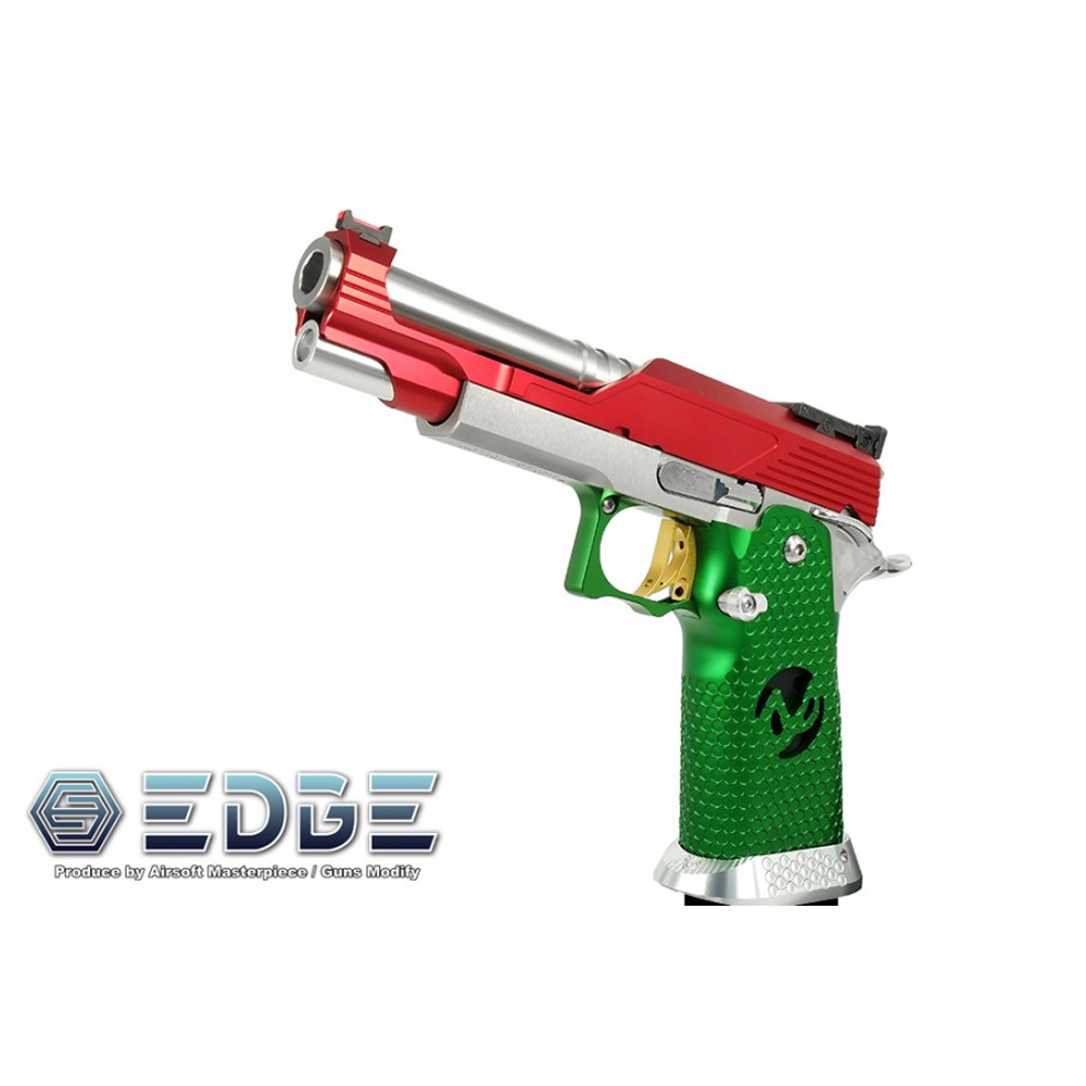 EDGE "MEGA" Aluminum Standard Slide for Hi-CAPA / 1911 (Titanium Grey)