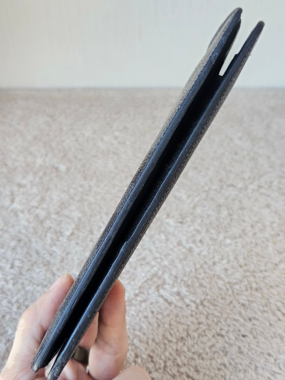 LV N62665 Brazza Damier Graphite Wallet