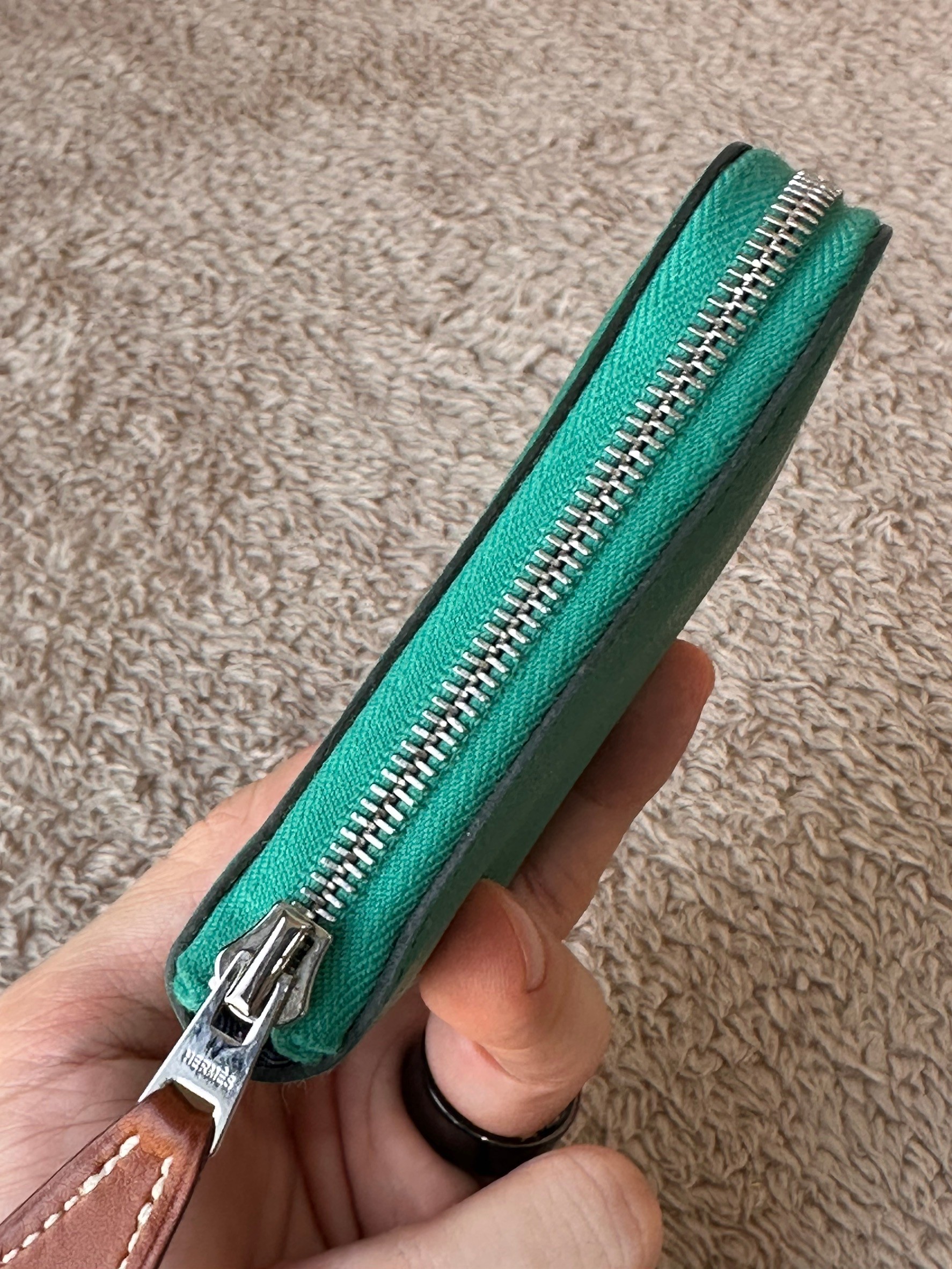 Hermes Silk'In Compact Wallet