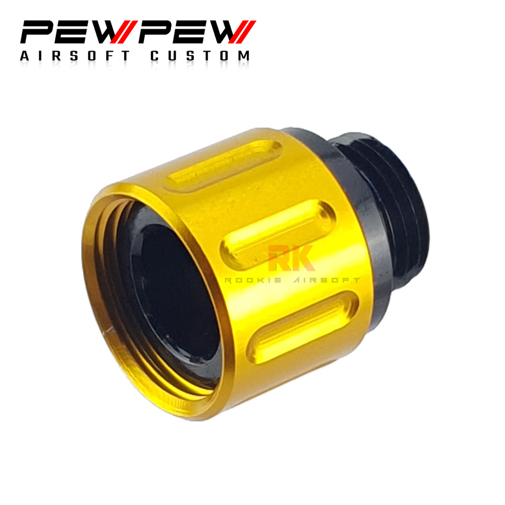 Pew Pew Aluminum Silencer Adapter M11 CW to M14 CCW - Type 2