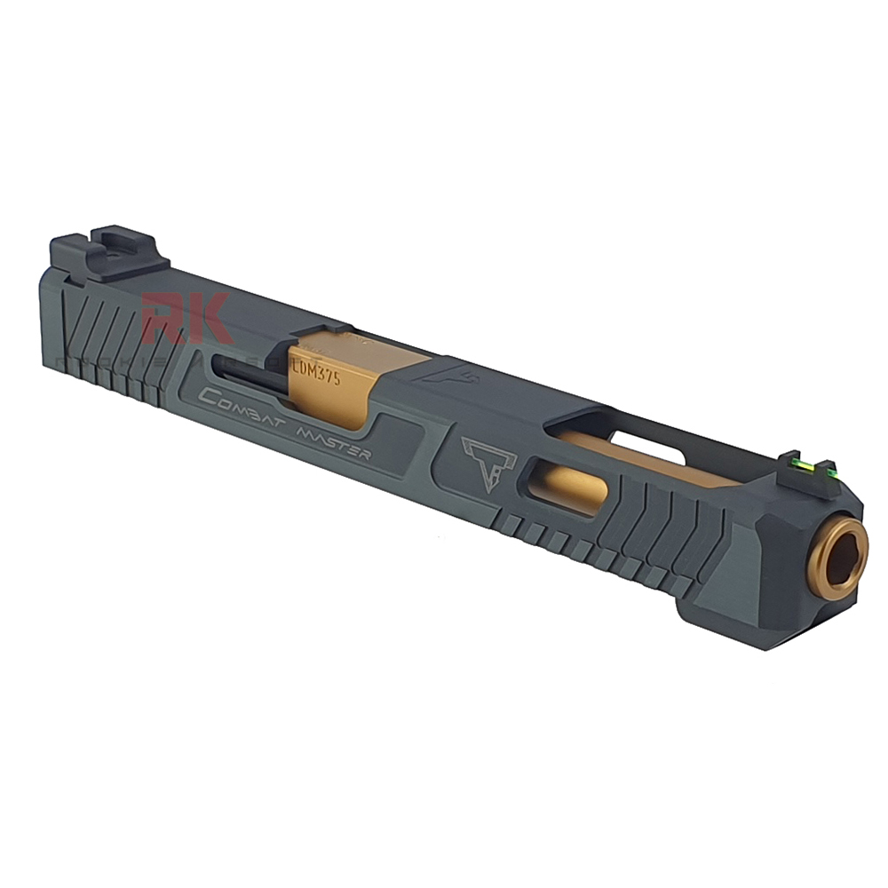 NOVA CNC Aluminum TTI G34 Slide for Marui G17 / G34 (Shiny Black)