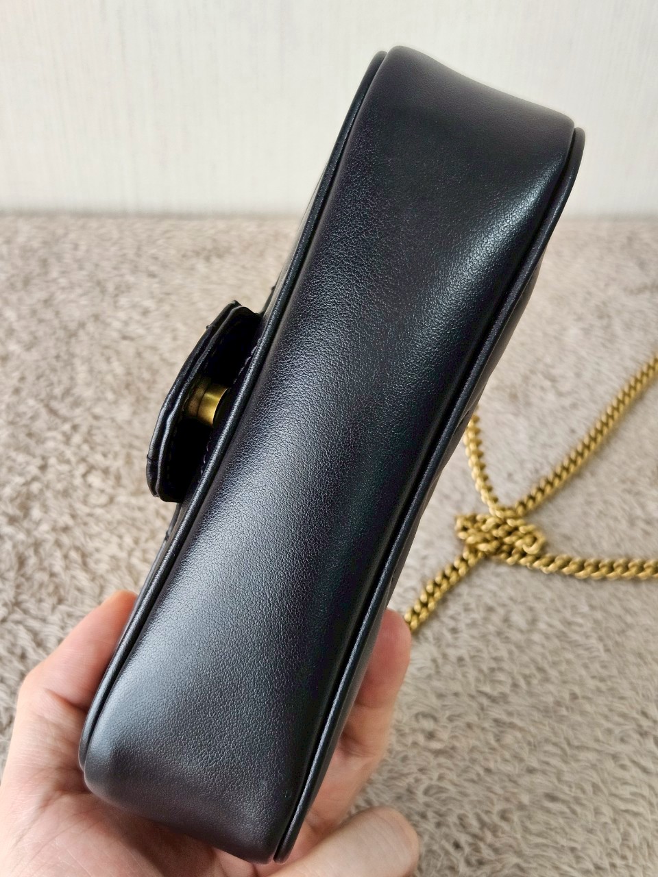 Gucci Marmont Super Mini สีดำ