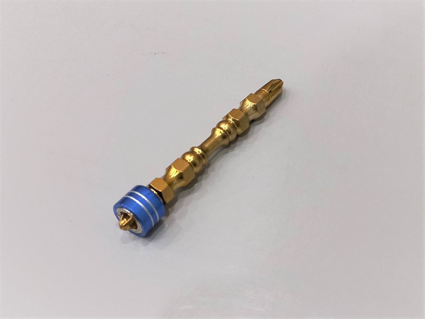 ดอกไขควงลม ปลอกแม่เหล็ก สีทองหัวน้ำเงิน