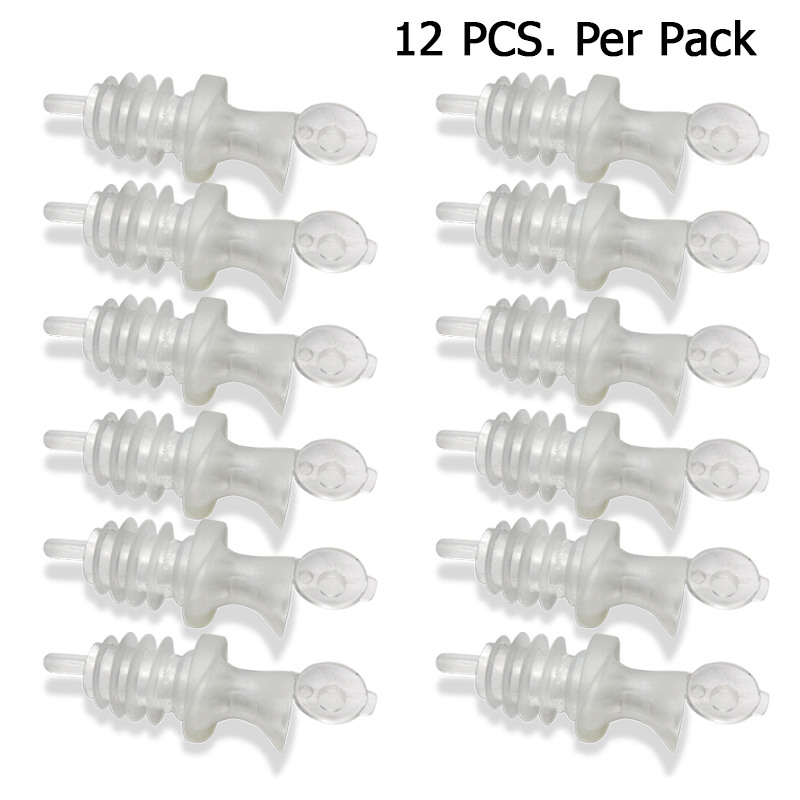 จุกรินเหล้า หรือ ที่รินเหล้า Pourer 12 ชิ้น ต่อแพ๊ค 1610-245