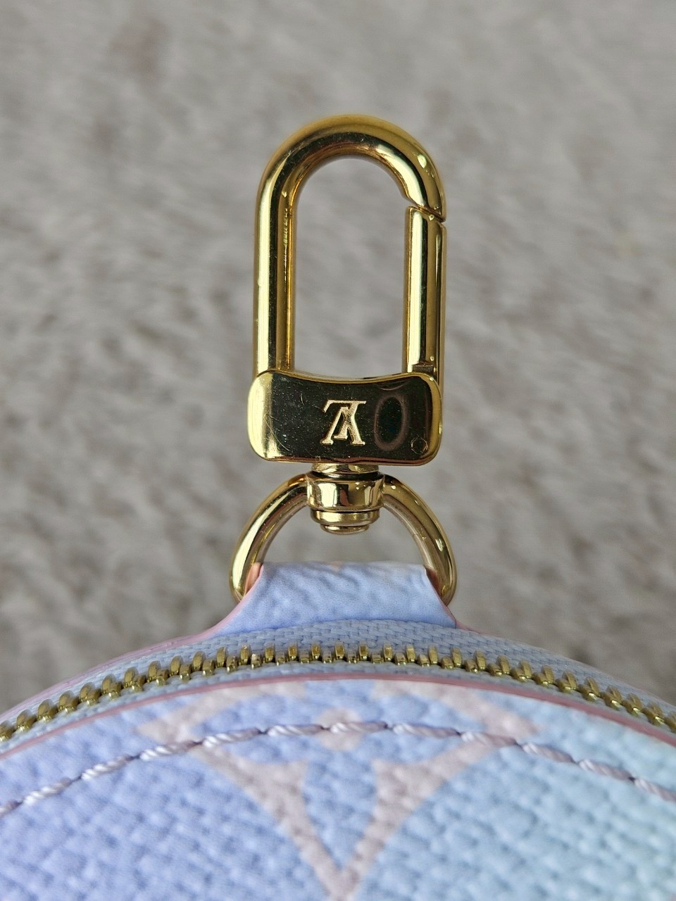 LV Papillon Pastel Sunrise Monogram Microchip