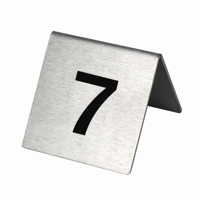 Number sign 1-20 1617-015