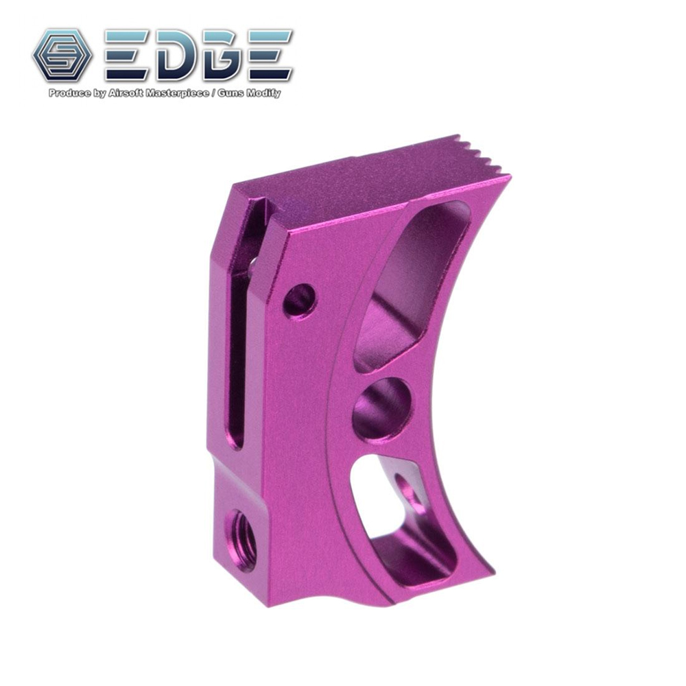 EDGE Custom "S1" Aluminum Trigger for Hi-CAPA / 1911 (Purple)