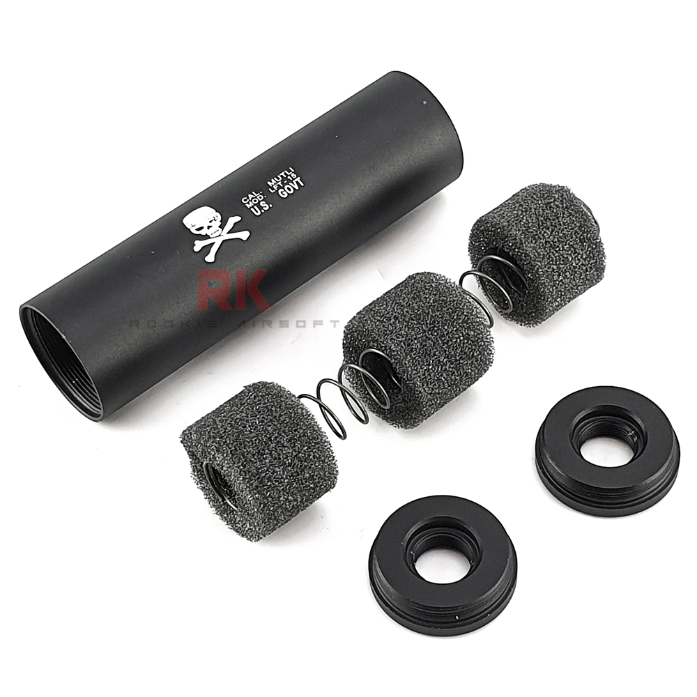 CYMA 5 inch (130mm x 32mm) Silencer 14mm CCW (HY-186)