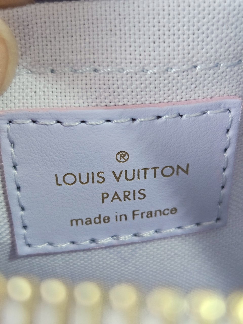 LV Papillon Pastel Sunrise Monogram Microchip