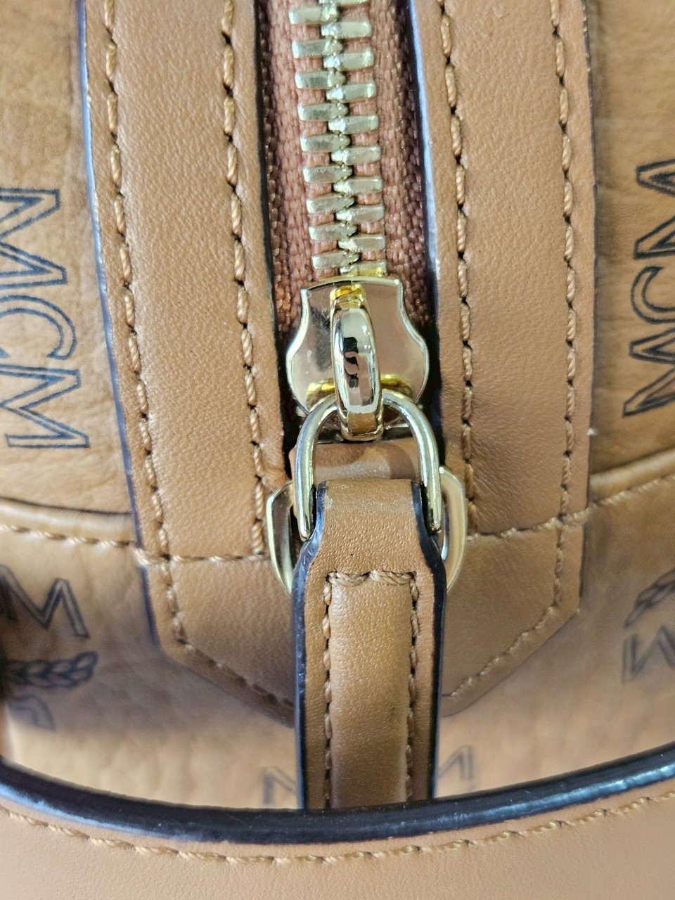 MCM Geo Laurel Wash Bag