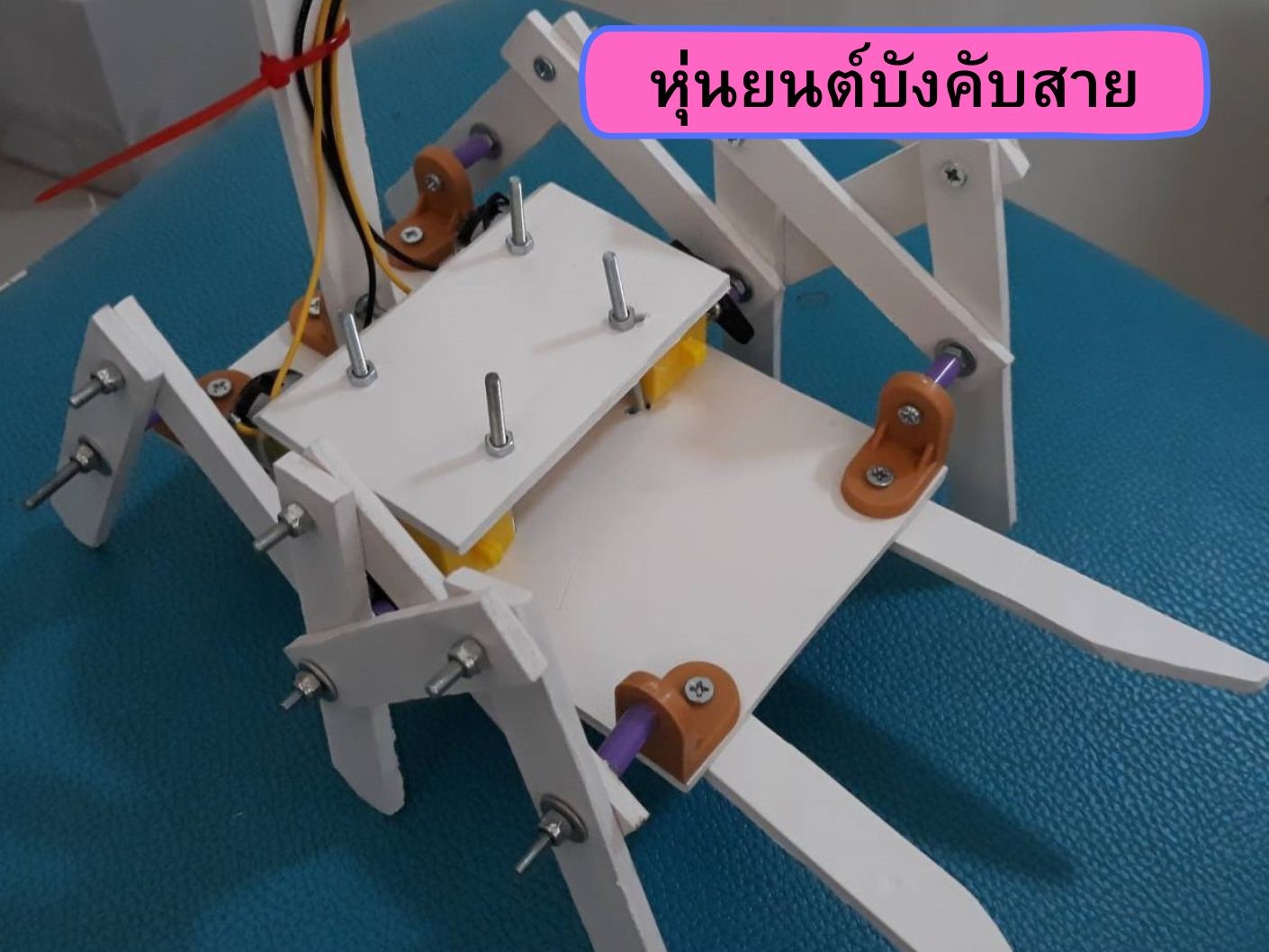 หุ่นยนต์บังคับสาย แบบไปประกอบเอง Ex