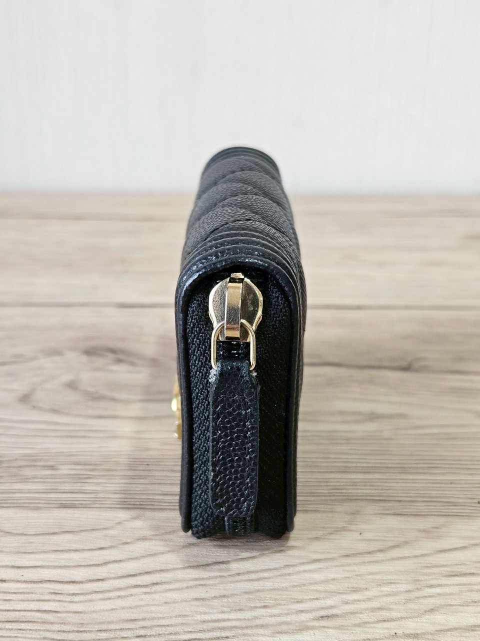 Chanel Boy Card Holder ดำทอง