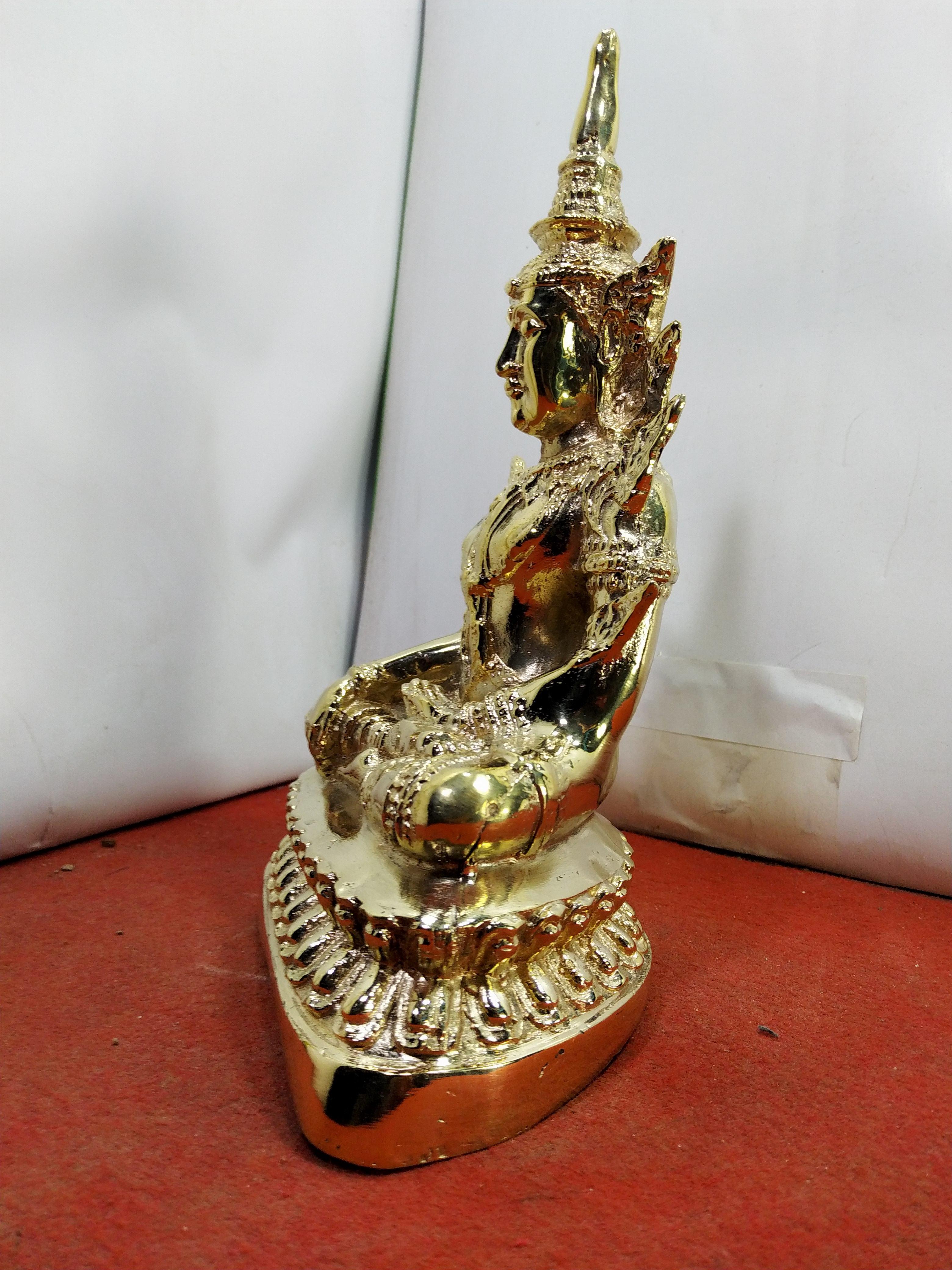พระพุทธมหาจักรพรรดิ ทรงเครื่องมหาจักพรรดิ ปางมารวิชัย หน้าตัก 5 นิ้ว