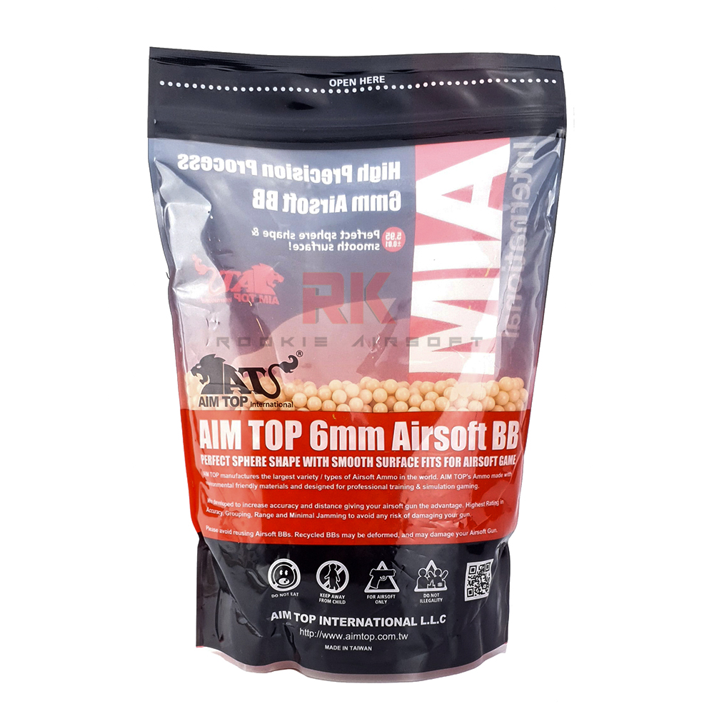 Aim Top Tracer BB 0.20g 6mm (4,000 rds) - Red