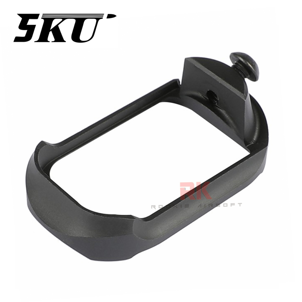 5KU ZEV Universal PRO Compact Magwell for Marui G17 (Black)
