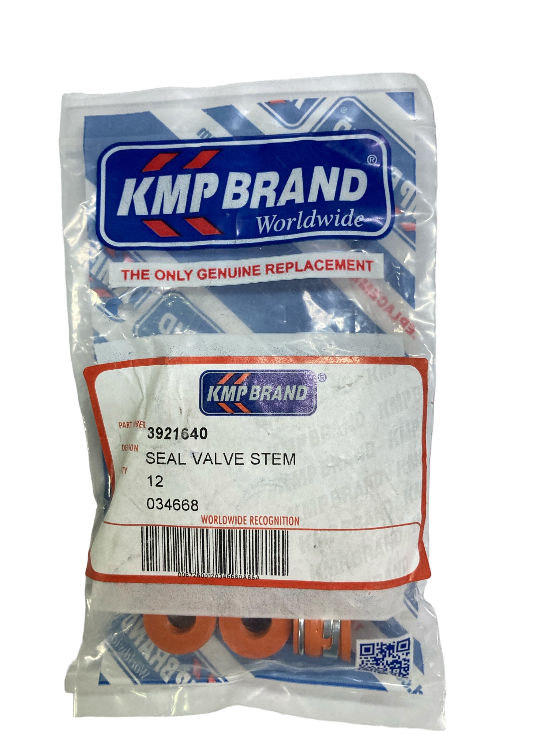 3921640 ยางตืนวาล์ว4B,6B(ไม่มีหมวก) ยี่ห้อ KMP