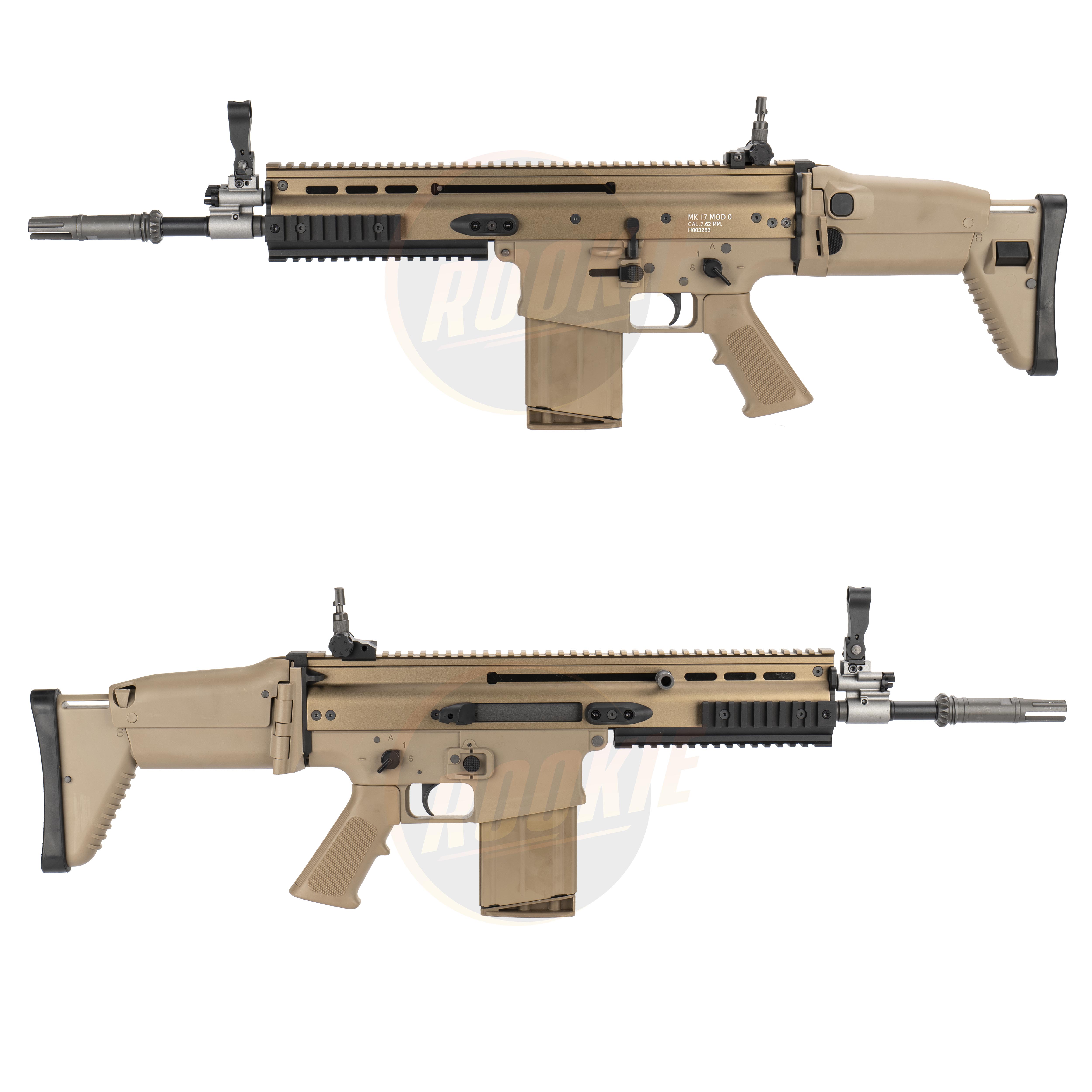 WE SCAR-H MK17 MOD V3 GBB - Tan