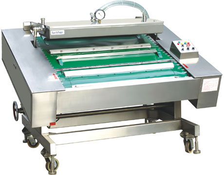 เครื่องซีลแพ็คสูญญากาศแบบสายพานต่อเนื่อง รุ่น DZ-1000C