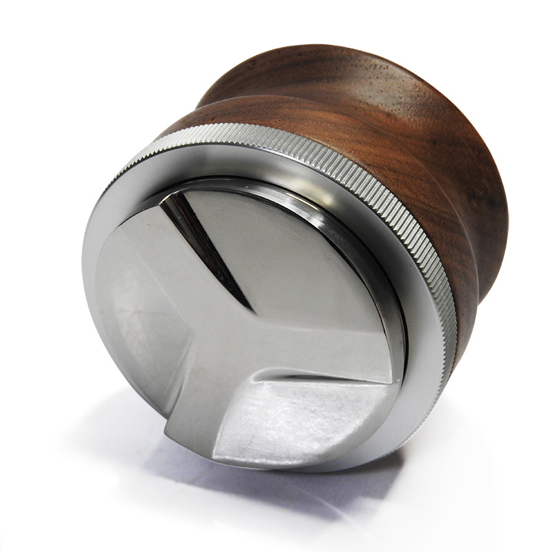 มาการองไม้ 58 mm. เกลี่ยกาแฟหน้าบาสเก็ต ผิวหน้า 3 ใบพัด