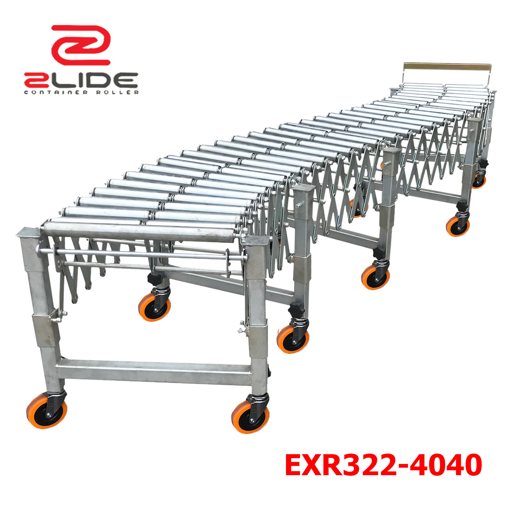 Extendaflex รางลูกกลิ้ง ยืดหดได้ EXR322-4040 spec W40 x L400( max ) x H( 55-85 )