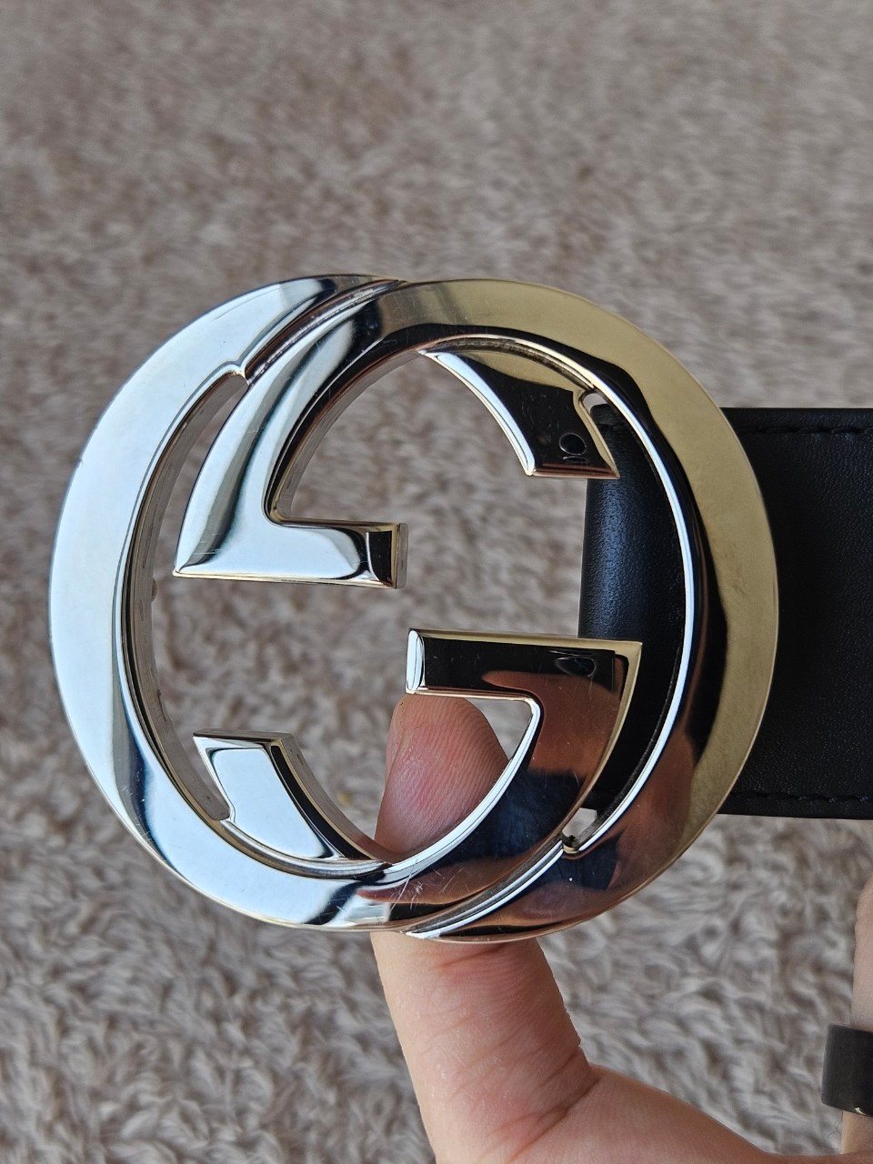 Gucci 411924 Men Belt 90/36