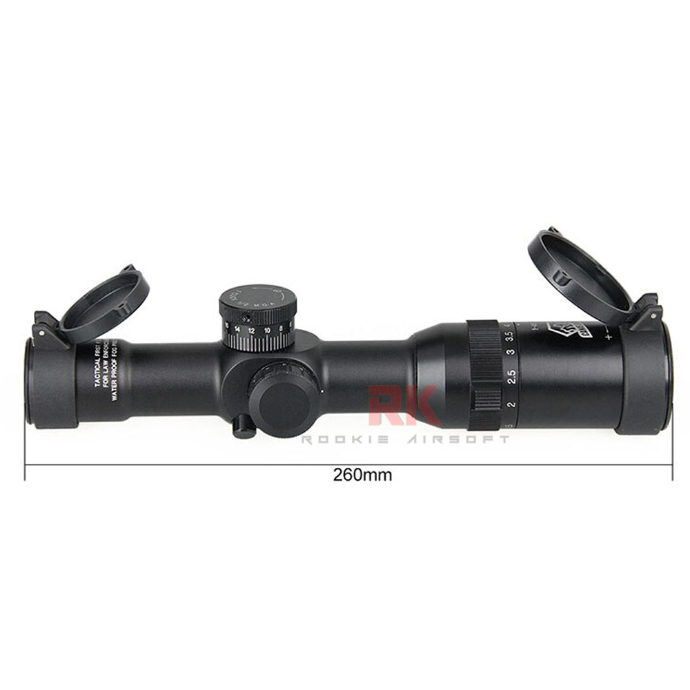 Canis Latrans 1-4x24mm IRF Scope (Black)
