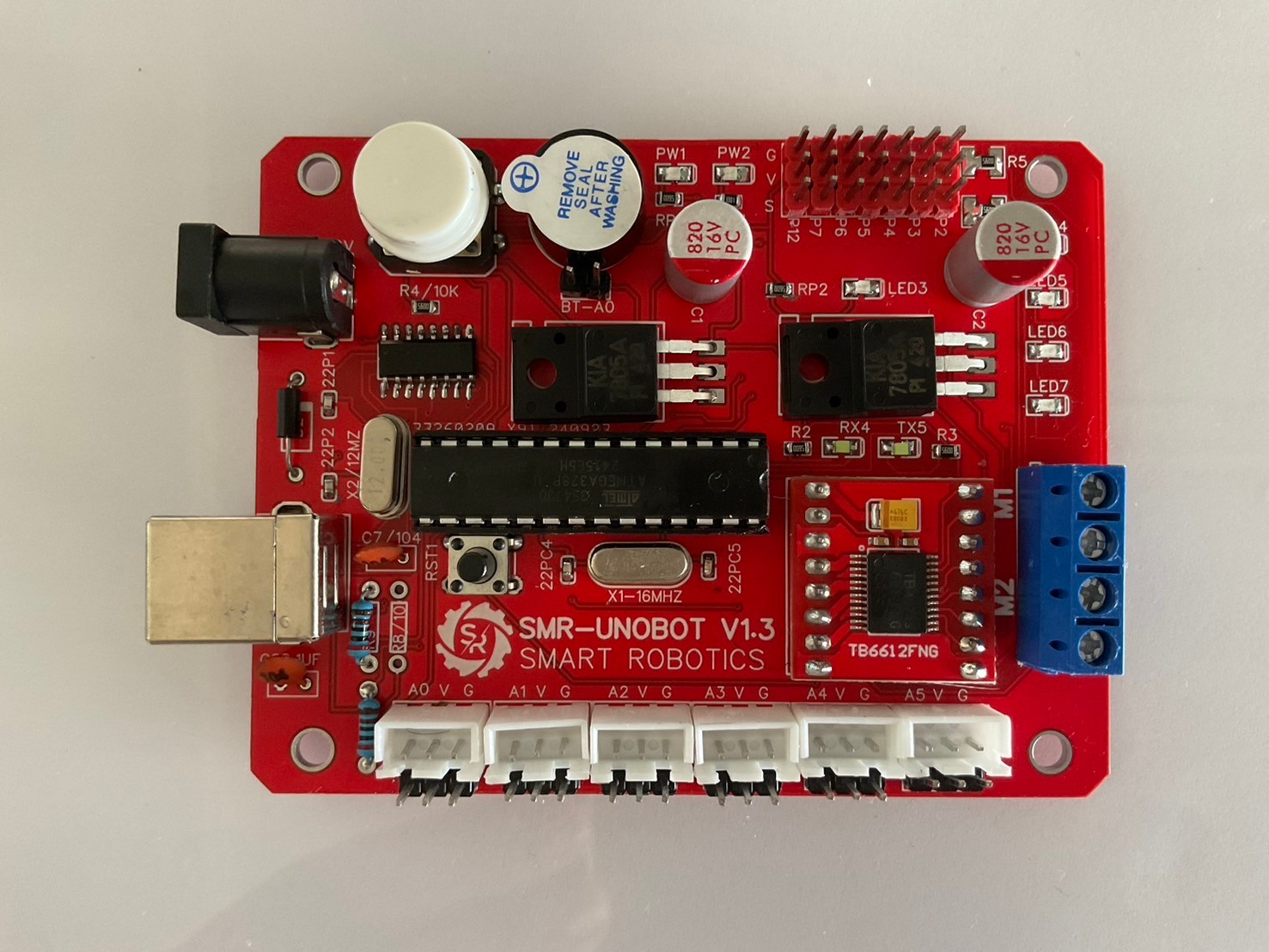 SMR บอร์ดหุ่นยนต์ arduino UNO พร้อมใช้งาน