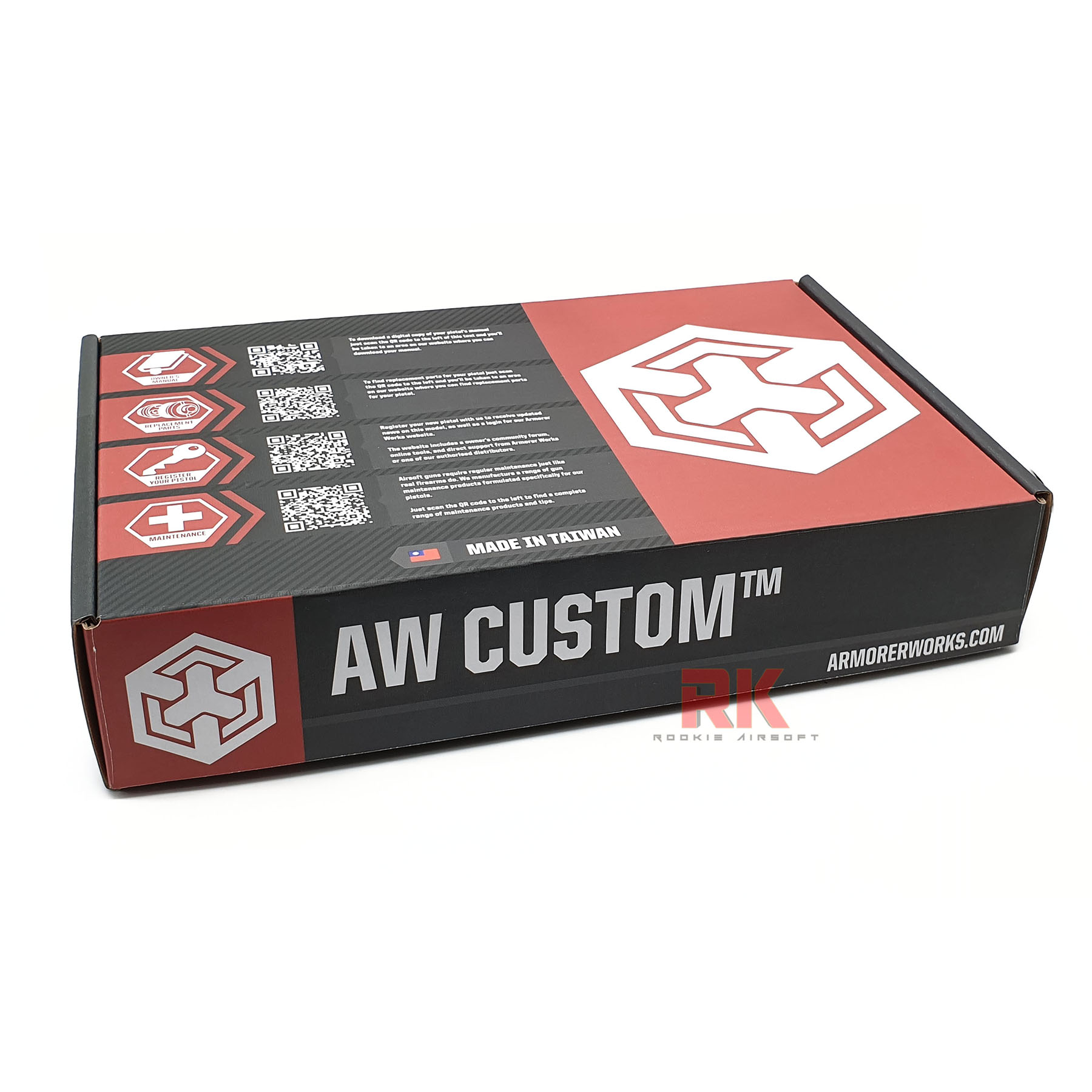 AW NE3001 M1911A1 Cabot Guns - Silver