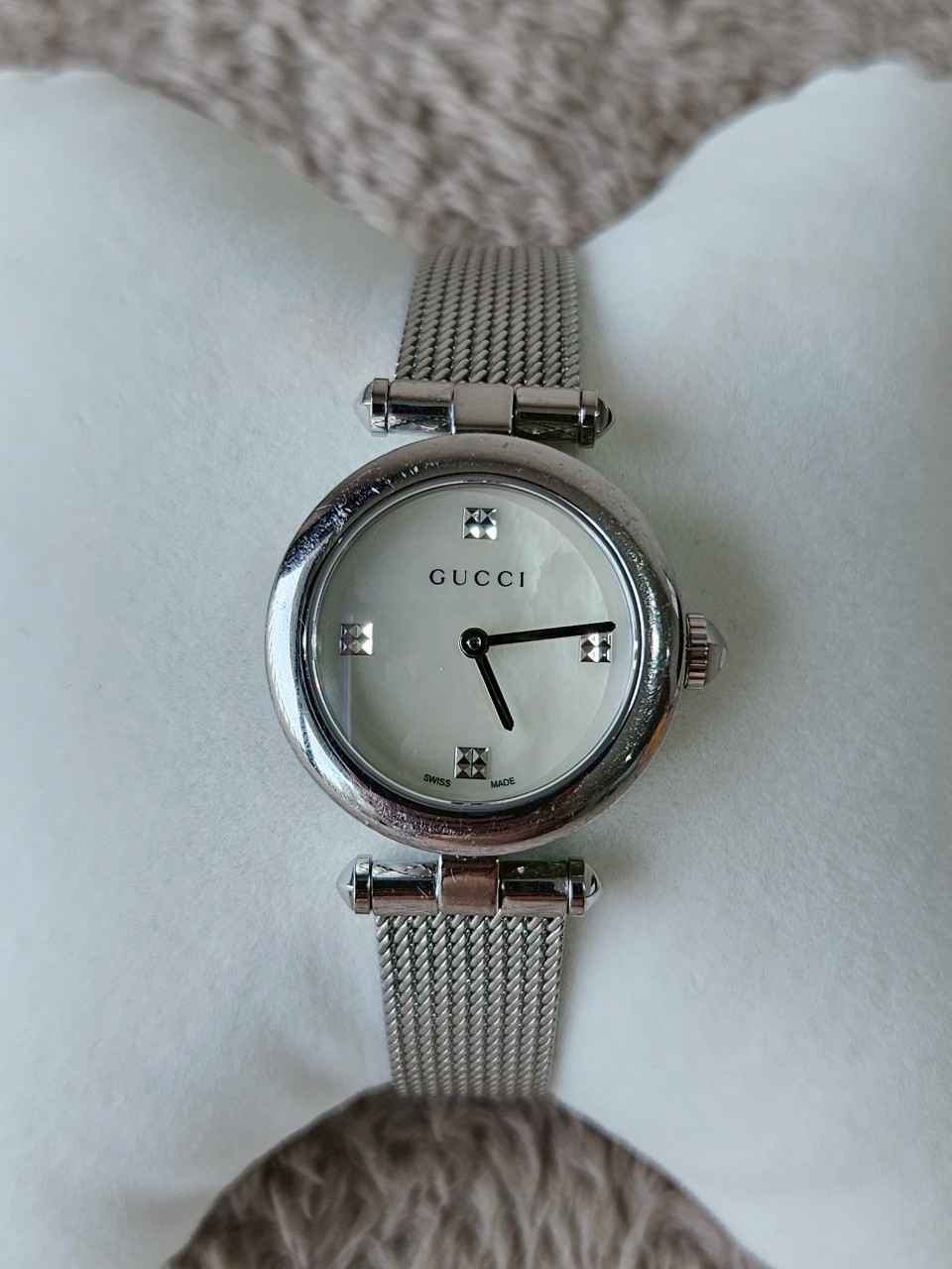 Gucci watch ya141504 Diamantissima Stainless